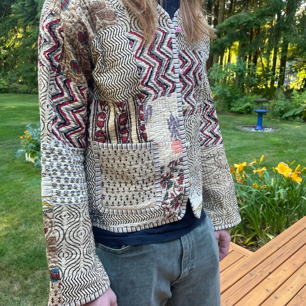 Patchwork Multicolor Jacket - image 3